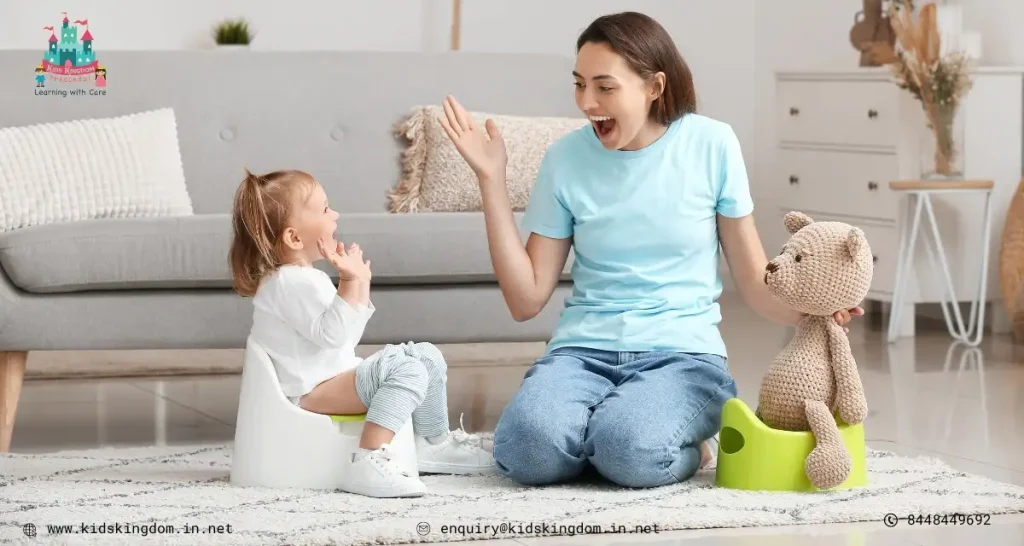 Potty training - preschool in Bhavya Pristine Bangalore