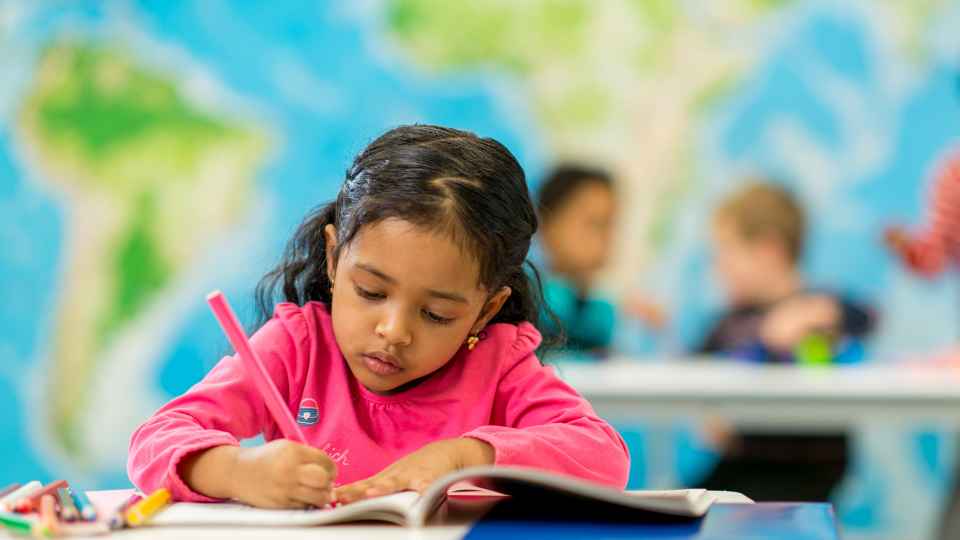 Early childhood education for kids in preschool 