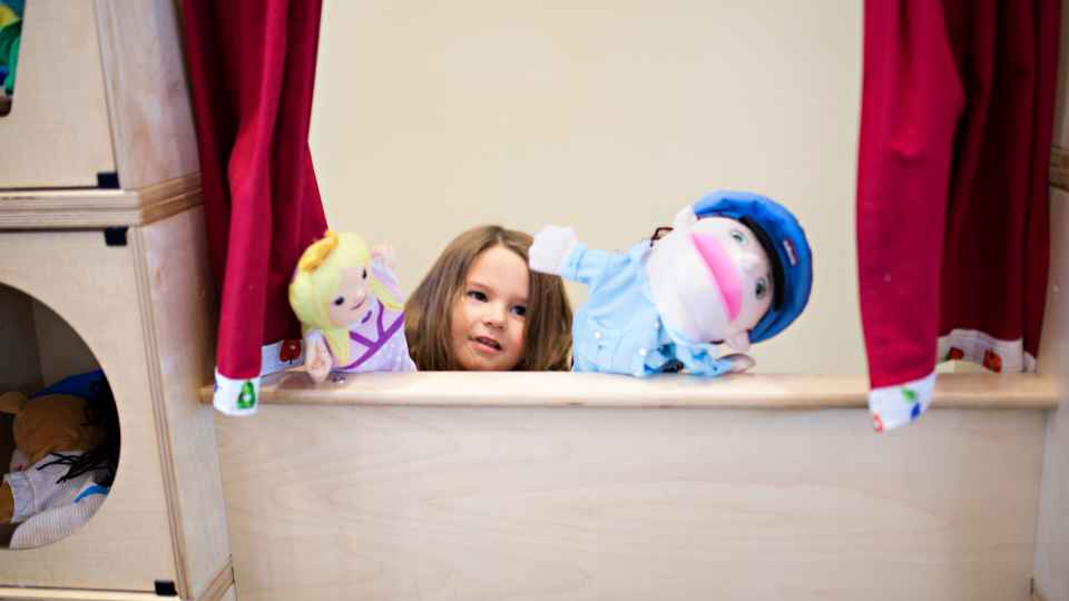 Puppet play screen free activities for kids 