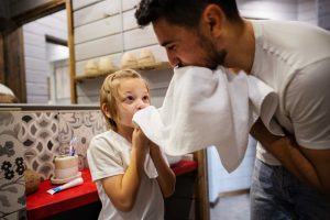 Hygiene habits for preschool kids
